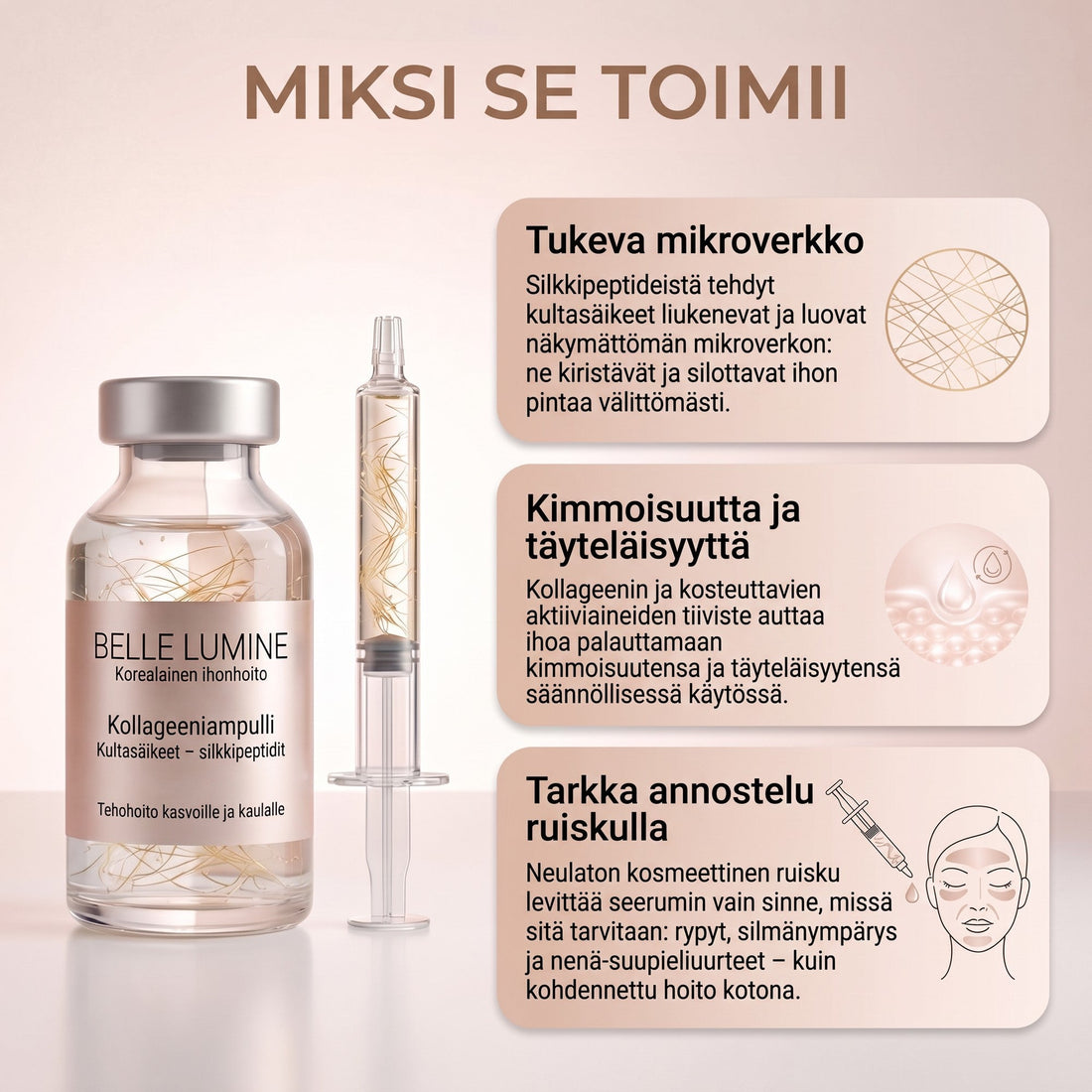 Porque é que o sérum Belle Lumine funciona